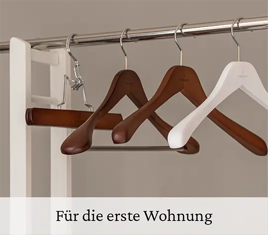 Fuer die erste Wohnung Kleiderbuegel Vaestergard